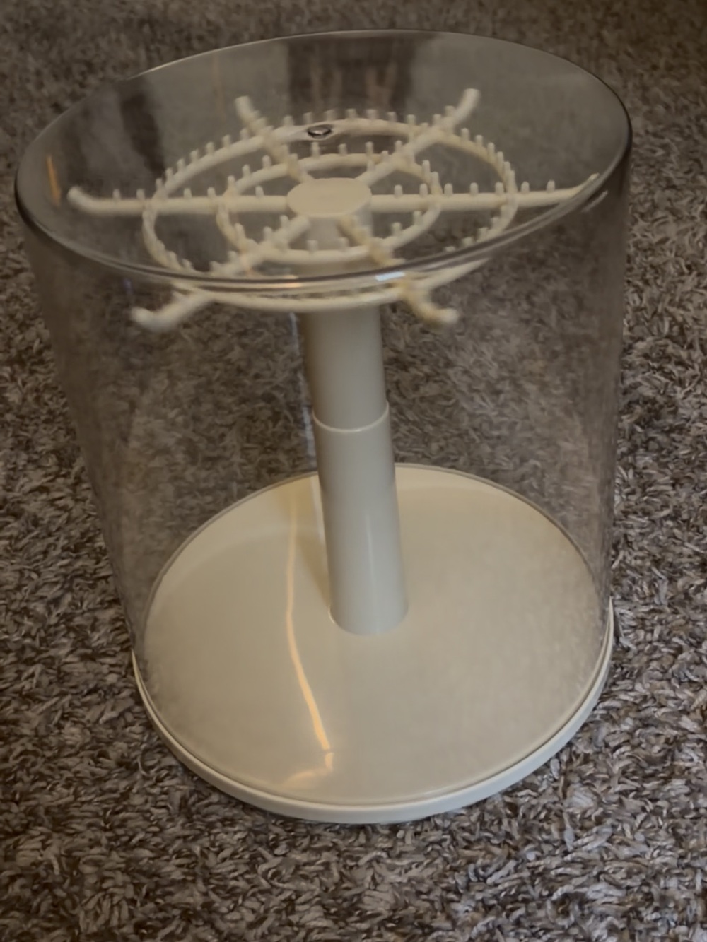 Labubu spinning display for 6 characters